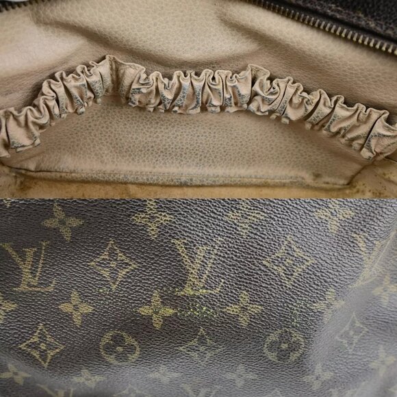 LOUIS VUITTON Trousse Toilette 23 Clutch Hand Bag Monogram Brown - Picture 5 of 16